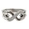 White Gold Double Loving Heart Ring from Tiffany & Co. 3