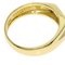 TIFFANY~ Full Heart Ring K18 Yellow Gold Women's &Co. 8