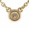 Visor Yard Necklace in 18k Gold & Diamond from Tiffany & Co. 3