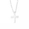 TIFFANY & Co. Pendant Necklace Cross 750 [K18WG] Diamond 01-E149185 4