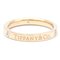 Flat Band Ring in Pink Gold from Tiffany & Co. 3