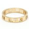 Atlas Pierced Diamond Ring in Pink Gold from Tiffany & Co. 1