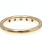 Stacking Band Diamond Elsa Peretti Pink Gold Ring from Tiffany & Co. 7