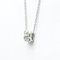Bezel Set Halskette aus Platin & Diamant von Tiffany & Co. 3