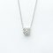 Bezel Set Halskette aus Platin & Diamant von Tiffany & Co. 1