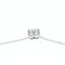 Bezel Set Halskette aus Platin & Diamant von Tiffany & Co. 6