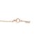 Vintage Oval Key Mini Halskette aus Roségold mit Anhänger von Tiffany & Co. 8