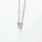 Sentimental Heart Necklace in Platinum & Diamond from Tiffany & Co. 2