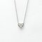 Sentimental Heart Necklace in Platinum & Diamond from Tiffany & Co. 1