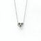 Sentimental Heart Necklace in Platinum & Diamond from Tiffany & Co. 5