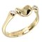 Yellow Gold & Diamond Bean Ring from Tiffany & Co. 1