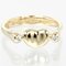 Yellow Gold & Diamond Bean Ring from Tiffany & Co. 5