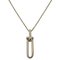 TIFFANY Hardware Necklace Silver 925 0158 &Co. Women's 3