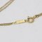 TIFFANY&Co. Bracelet Double Chain Infinity K18YG AU750 Gold Accessories Jewelry Luxury 4
