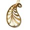 TIFFANY & Co. K18YG Collar Paloma Picasso de oro amarillo 3,9 g 40 cm con motivo de hoja para mujer, Imagen 3