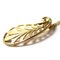 TIFFANY & Co. K18YG Collar Paloma Picasso de oro amarillo 3,9 g 40 cm con motivo de hoja para mujer, Imagen 4