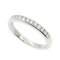 Platinum Half Circle Ring from Tiffany & Co. 1