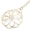 TIFFANY&Co. Flower Necklace 1P Diamond K18YG Yellow Gold 199942 8