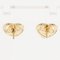Tiffany&Co. Open Heart Earrings K18 Yg Yellow Gold Approx. 2.5G I112223158, Set of 2 3