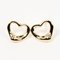 Tiffany&Co. Open Heart Earrings K18 Yg Yellow Gold Approx. 2.5G I112223158, Set of 2 4