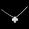 TIFFANY Pendant Necklace Bezel Set Pt.950 Diamond 41cm A-152809 1