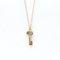 Keys Pink Gold Pendant Necklace from Tiffany & Co. 1