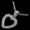 TIFFANY Platinum 950 Diamond Women's Necklace [Silver] 1