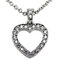 TIFFANY Platinum 950 Diamond Women's Necklace [Silver] 5