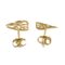 Yellow Gold Heart Leaf Earrings from Tiffany & Co., Set of 2 3