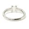 T White Gold T Wire Ring from Tiffany & Co. 4