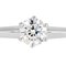 TIFFANY&Co Diamond 0.25ct Solitaire Ring Pt950 #10 3