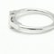 TIFFANY T Wire Ring White Gold [18K] Fashion No Stone Band Ring Silver 3
