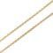 TIFFANY&Co. K18YG Yellow Gold T Smile Mini Necklace 62617640・Au750 2.3g 41~46cm Women's 4