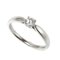 Platin Solitaire Ring von Tiffany & Co. 1