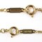 TIFFANY&Co. K18YG Gelbgold Infinity Halskette 4.5g 40cm Damen 6