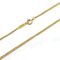 TIFFANY&Co. K18YG Yellow Gold Infinity Necklace 4.5g 40cm Women's, Image 5