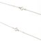 TIFFANY & Co. pendant necklace open heart platinum diamond 41 cm 01-B124836 6