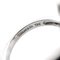 TIFFANY Loving Heart Ring WG White Gold Paloma Picasso No. 11 750 K18WG Diamond &Co. Melee Motif 5