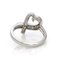 TIFFANY Anello Loving Heart WG White Gold Paloma Picasso No. 11 750 K18WG Diamond &Co. Motivo mischia, Immagine 3