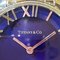 Uhr mit blauem Zifferblatt von Tiffany & Co. 4