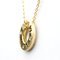 Collar con perforaciones de Atlas TIFFANY en oro amarillo [18K] con diamantes para hombre, collar con colgante de moda para mujer [Gold], Imagen 3