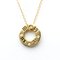 TIFFANY Atlas Pierced Necklace Yellow Gold [18K] Diamond Men,Women Fashion Pendant Necklace [Gold] 2