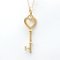 Pink Gold Heart Key Necklace from Tiffany & Co. 5