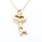 Pink Gold Heart Key Necklace from Tiffany & Co. 4