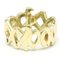 TIFFANY LOVE & KISS Ring Gelbgold [18K] Fashion No Stone Band Ring Gold 5