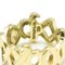 TIFFANY LOVE & KISS Ring Yellow Gold [18K] Fashion No Stone Band Ring Gold 9