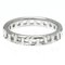 Narrow Bund Ring in White Gold from Tiffany & Co. 7