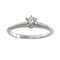 Solitaire Diamond Ring in Platinum from Tiffany & Co. 2