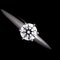 Solitaire Diamond Ring in Platinum from Tiffany & Co., Image 5