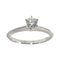 Solitaire Diamant & Platin Ring von Tiffany & Co. 2